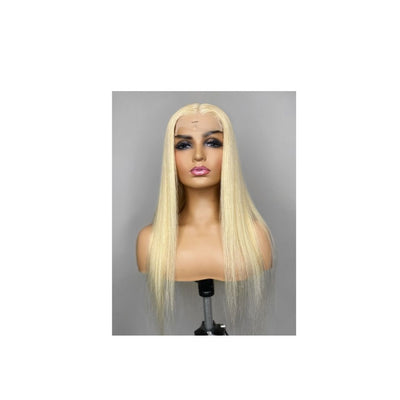 Transparent Lace Blonde Straight Wig